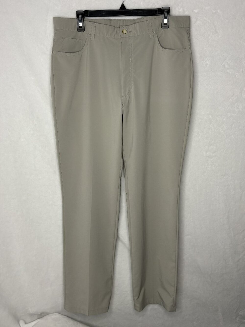 Berle Performance Stretch Men's 36 Water Stain Wrinkle Resistance Slacks Pants